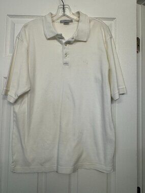 Short-sleeved all-cotton polo shirt  - Geoffrey Beene - Men's / Unisex M